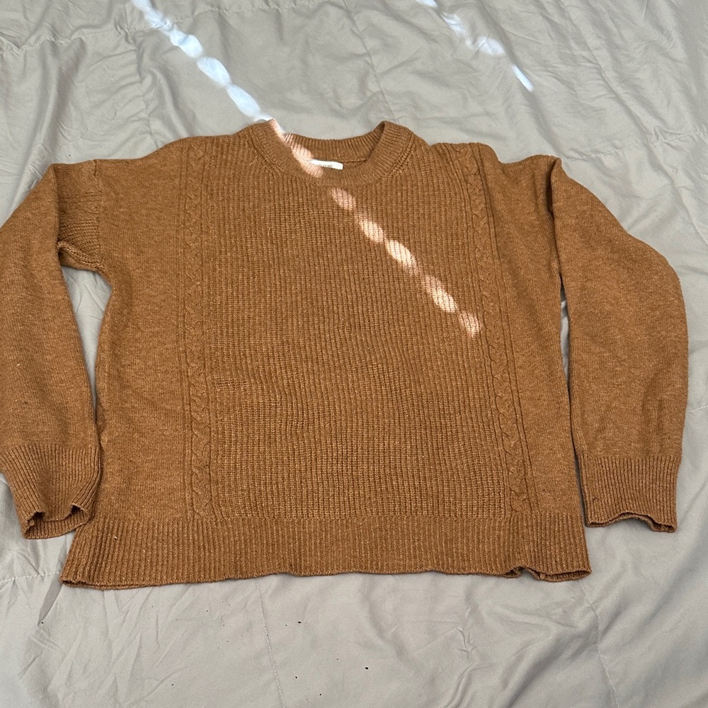 Maurices Brown Cowl Neck Sweater